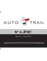 Preview for 1 page of Auto-Trail 2015 V-Line Owner'S Handbook Manual