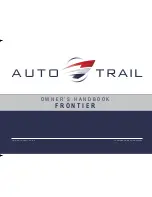 Auto-Trail FRONTIER Owner'S Handbook Manual preview