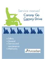 Autoadapt Carony Drive Service Manual preview