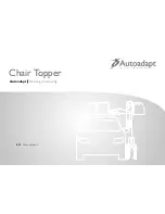 Preview for 1 page of Autoadapt Chair Topper User Manual