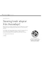 Предварительный просмотр 4 страницы Autoadapt Steering knob adapter User Manual