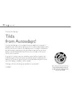 Предварительный просмотр 10 страницы Autoadapt Tilda User Manual