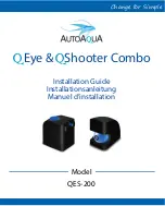 AutoAqua QEye&QShooter QES-200 Installation Manual предпросмотр