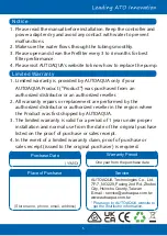 Preview for 6 page of AutoAqua SATO-272D Manual