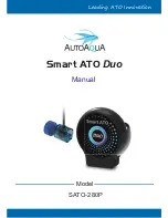 AutoAqua Smart  ATO Duo SATO-280P Manual preview