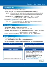 Preview for 4 page of AutoAqua SSS-100 Manual