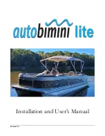 Предварительный просмотр 1 страницы autobimini lite Installation And User Manual