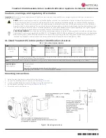 Preview for 1 page of Autocall TrueAlert ES A59AOC-WRF Installation Instructions