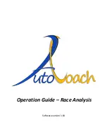 AutoCoach ACS100E Operation Manual предпросмотр