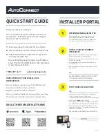 Предварительный просмотр 1 страницы AutoConnect AC200GP Quick Install Manual