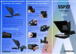 AUTOCUE SSP07 Manual preview