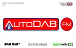 AutoDab FM Installation & User Manual preview