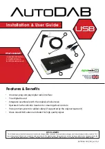 AutoDab USB Installation & User Manual preview