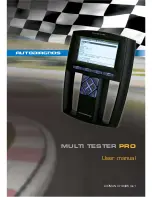 Autodiagnos MULTI TESTER PRO User Manual preview