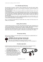 Предварительный просмотр 7 страницы Autogard AG/500 Operating Instructions Manual