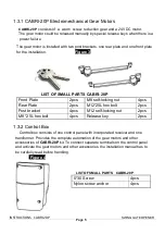 Предварительный просмотр 5 страницы Autoglide CABRI-20P User Manual