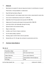 Preview for 3 page of Autoglide MAGRO-35A User Manual