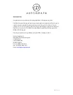 Предварительный просмотр 3 страницы Autograph XDA-16 User Manual