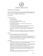 Предварительный просмотр 4 страницы Autograph XDA-16 User Manual