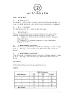 Предварительный просмотр 7 страницы Autograph XDA-16 User Manual