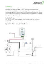 Предварительный просмотр 6 страницы Autogrow EC Mini Installation And User Manual