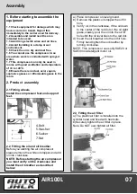 Preview for 9 page of Autojack AIR100L Safety And Operating Manual