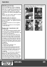 Preview for 11 page of Autojack AIR100L Safety And Operating Manual