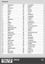 Preview for 18 page of Autojack AIR24L Original Instructions Manual