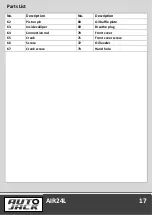 Preview for 19 page of Autojack AIR24L Original Instructions Manual