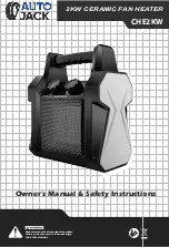 Autojack CHE2KW Owner'S Manual & Safety Instructions предпросмотр