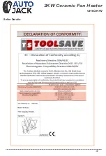 Preview for 9 page of Autojack CHE2KW Owner'S Manual & Safety Instructions