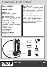 Preview for 8 page of Autojack CTI-12V Safety And Operating Manual