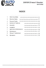 Preview for 2 page of Autojack DH30KW Owner'S Manual & Safety Instructions