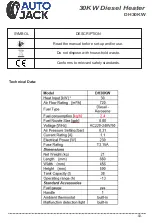 Preview for 5 page of Autojack DH30KW Owner'S Manual & Safety Instructions