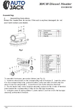 Preview for 6 page of Autojack DH30KW Owner'S Manual & Safety Instructions