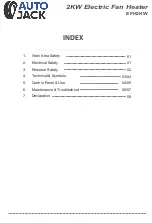 Preview for 2 page of Autojack EFH2KW Owner'S Manual & Safety Instructions