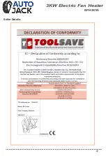 Preview for 9 page of Autojack EFH3KW Owner'S Manual & Safety Instructions