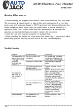 Предварительный просмотр 8 страницы Autojack EHB2KW Owner'S Manual & Safety Instructions