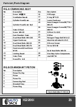 Предварительный просмотр 23 страницы Autojack IG2200i Safety And Operating Manual