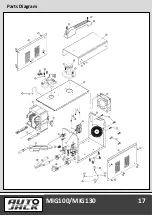 Предварительный просмотр 19 страницы Autojack Mig Master MIG100 Safety And Operating Manual