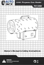 Preview for 1 page of Autojack PH15KW Owner'S Manual & Safety Instructions