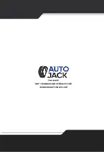 Предварительный просмотр 9 страницы Autojack RP180 Manual