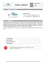 Preview for 3 page of AUTOLIFT SP1400 Instruction Manual