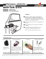 AutoLoc AUTDL1000 User Manual And Installation Manual предпросмотр