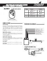 AutoLoc KL400 User Manual And Installation Manual preview