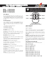 AutoLoc KL700 User Manual And Installation Manual предпросмотр