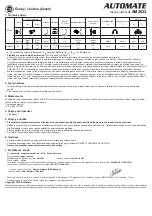 Предварительный просмотр 18 страницы Automate AM2023 Series Operator'S Manual