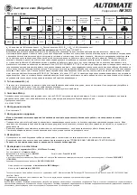 Предварительный просмотр 26 страницы Automate AM2023 Series Operator'S Manual