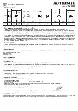 Предварительный просмотр 27 страницы Automate AM2023 Series Operator'S Manual