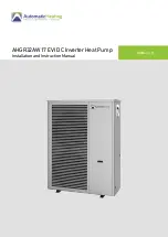 Automatic Heating AHG R32 AW Series Installation And Instruction Manual preview